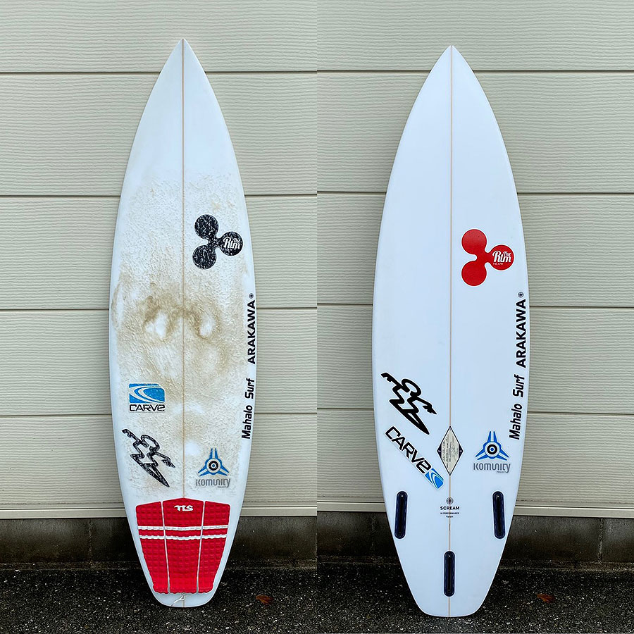 LOST Surfboards DRIVER2.0 岡村晃友プロ使用ボード-