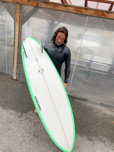 #沼ハマ  “Mysto” ARAKAWA SURFBOARDS